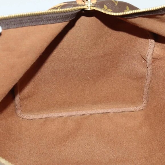 LOUIS VUITTON Monogram Keepall 55 Boston Bag M41424 LV Auth 137090 - Picture 13 of 16